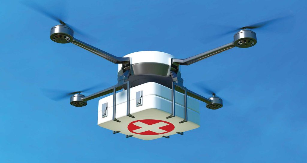 Drone Delivery Medicine : Drones For Medical Supplies Delivery